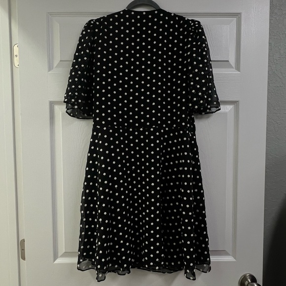 ALICE + OLIVIA Polka Dot Print Mini Dress - Picture 7 of 8
